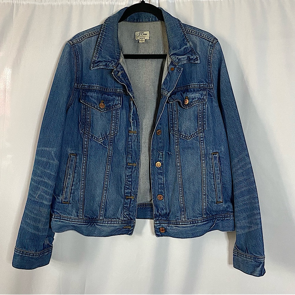 J.Crew blue denim jacket